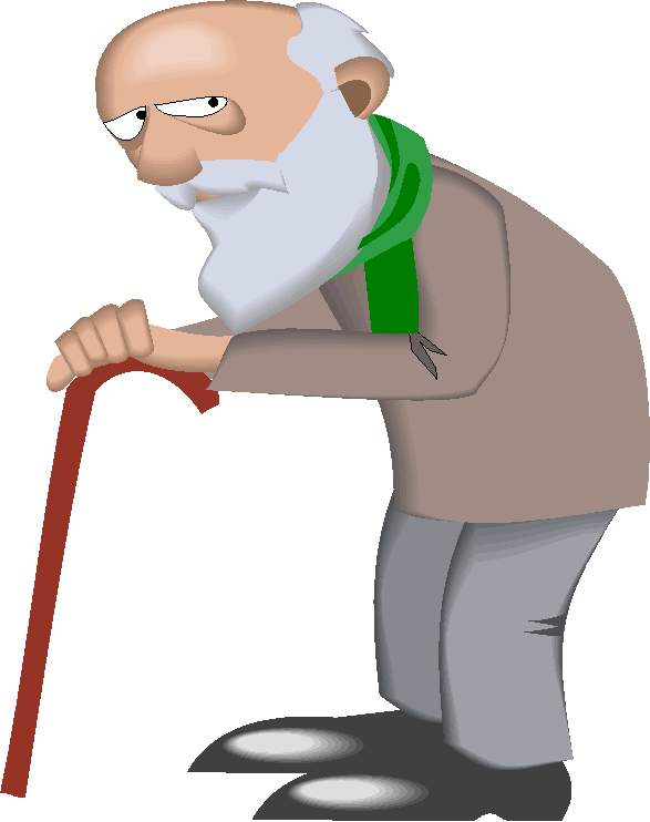 elderly man clipart - photo #3