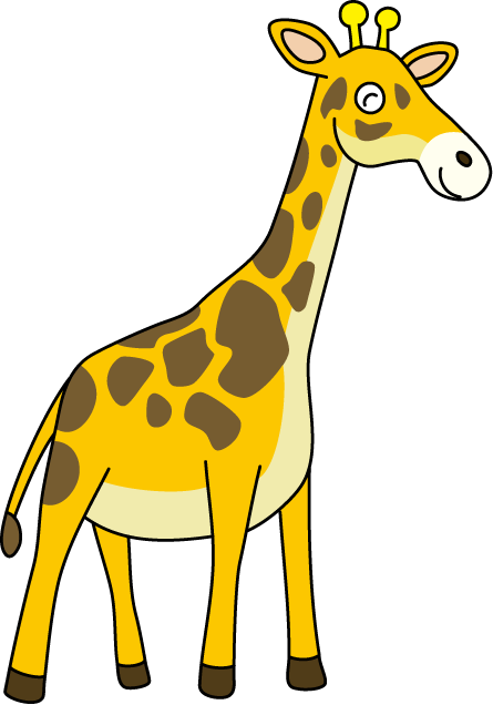 giraffe cartoon clipart - photo #14