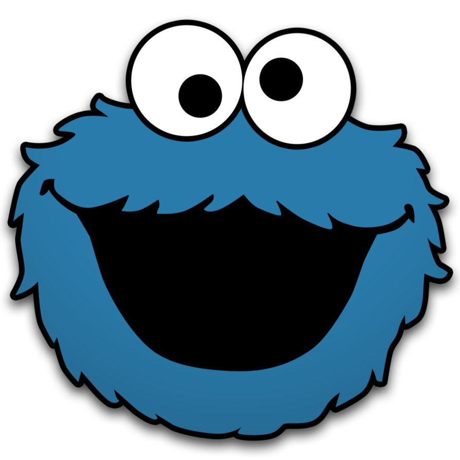 Pics For > Cookie Monster Face Coloring Pages