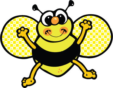 Cartoon Bee Clipart. Cartoon Bee