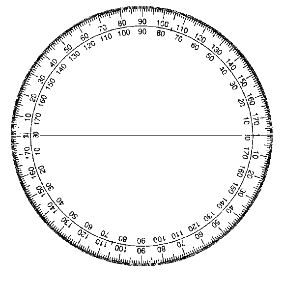 Printable Circle Protractor ClipArt Best