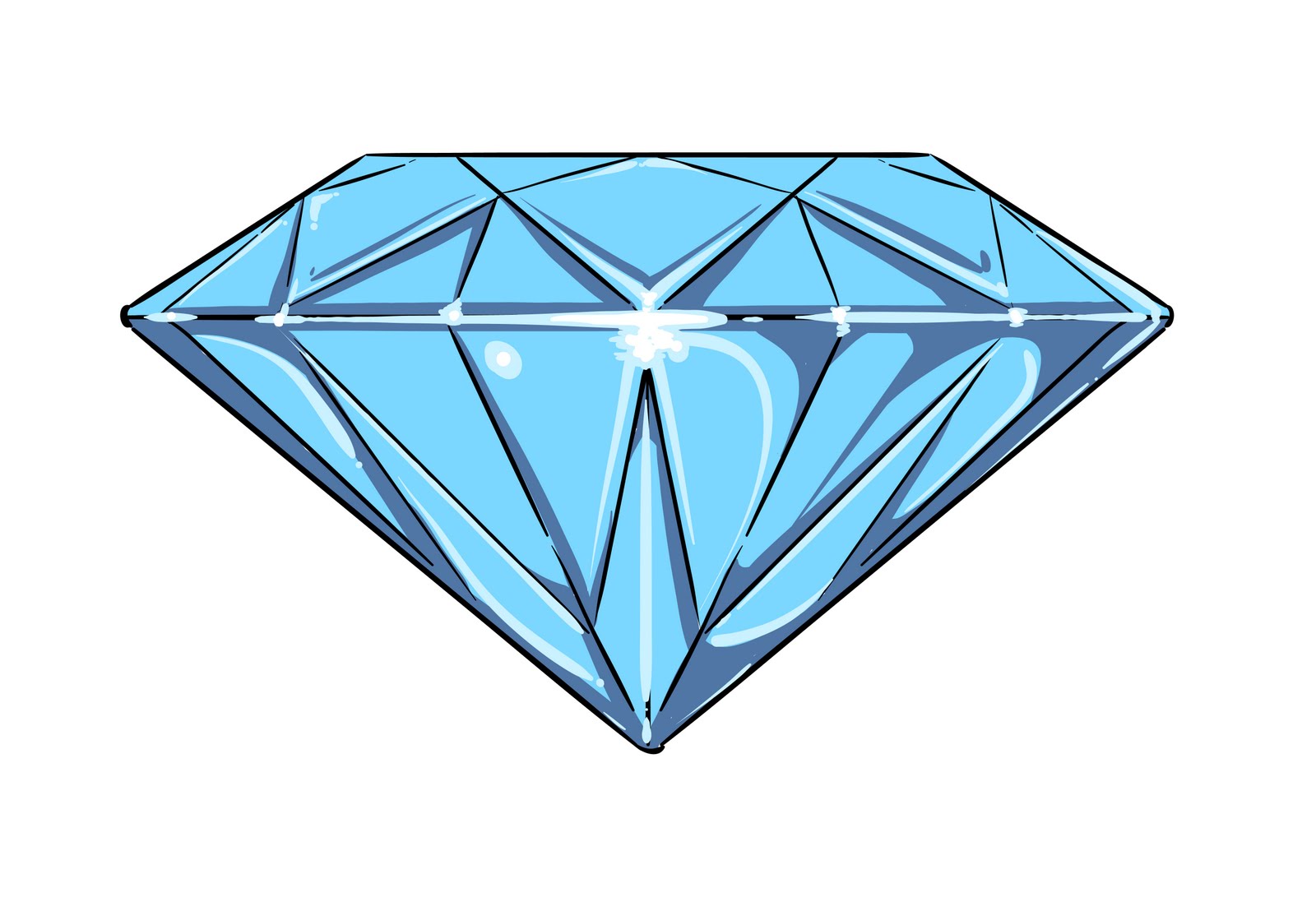 Cartoon Diamonds