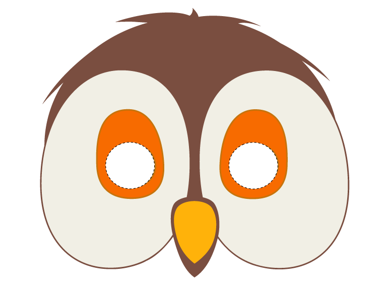 Bird Mask Template Printable - ClipArt Best