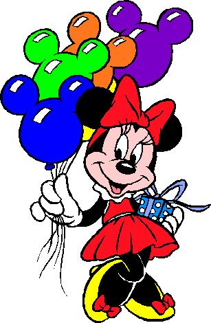 Happy Birthday Minnie Mouse Clip Art