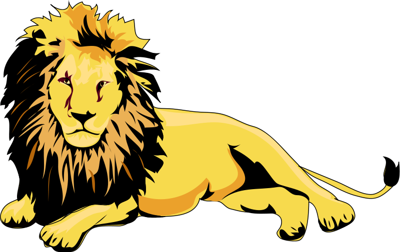 Free lion clip art