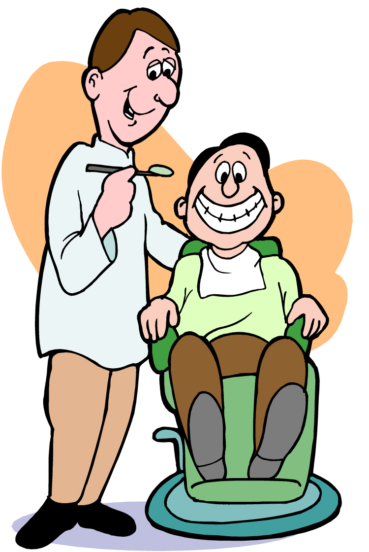 Dentist Cartoon Clipart