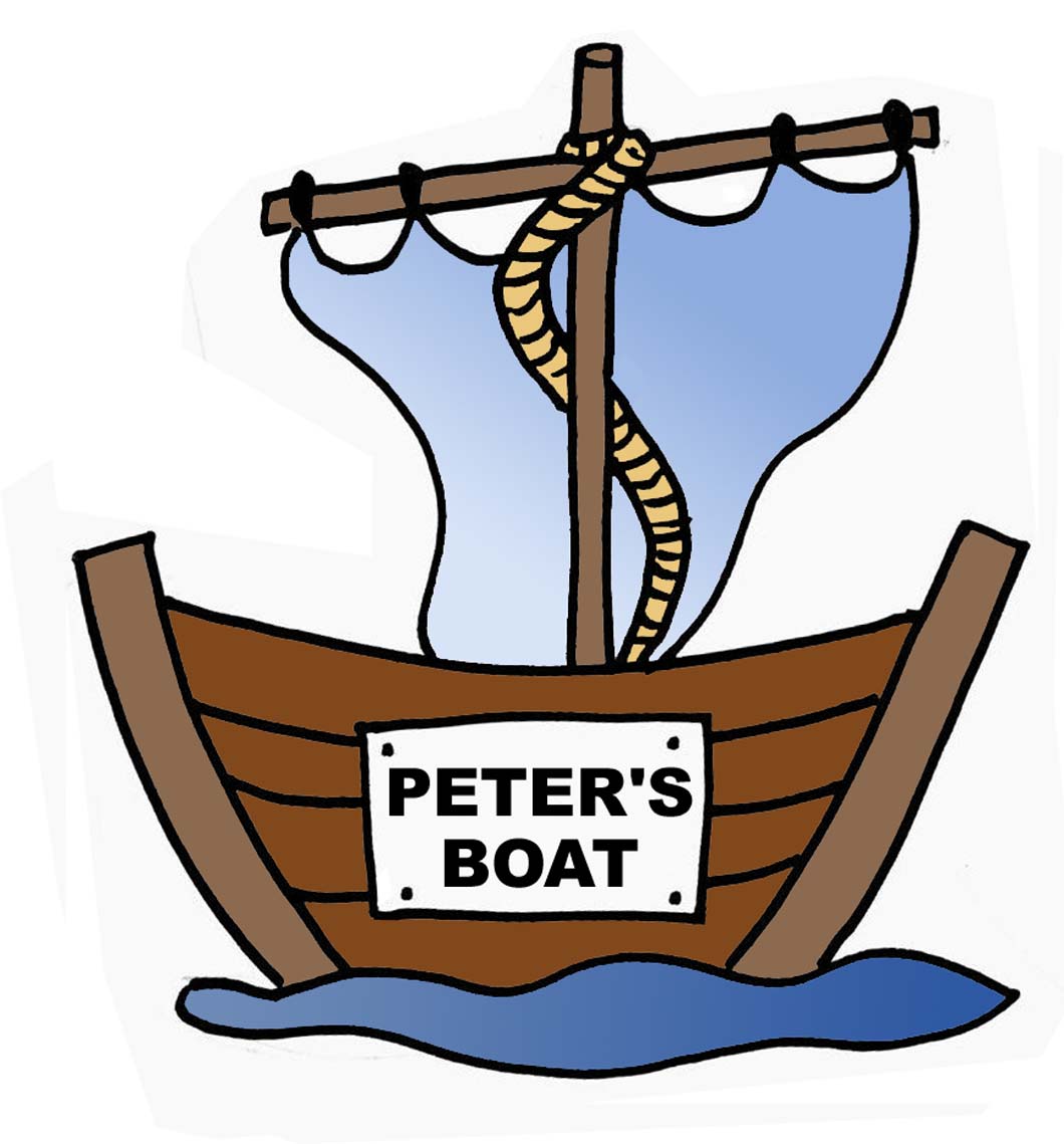 Cartoon fishing boat clipart