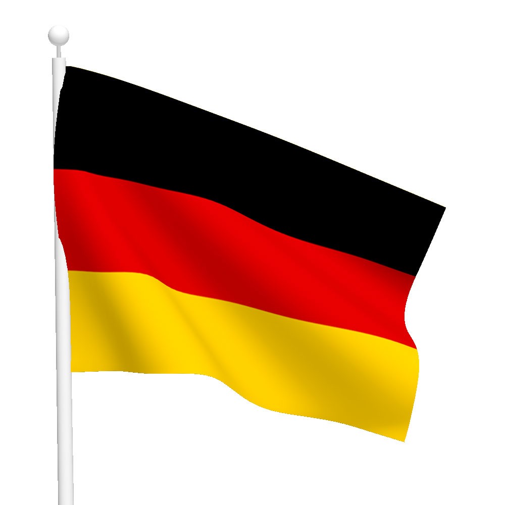 German Flag Clipart - Tumundografico