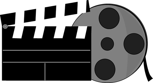Movie film clipart