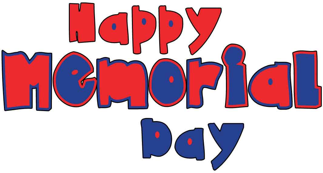 Happy memorial day free clip art