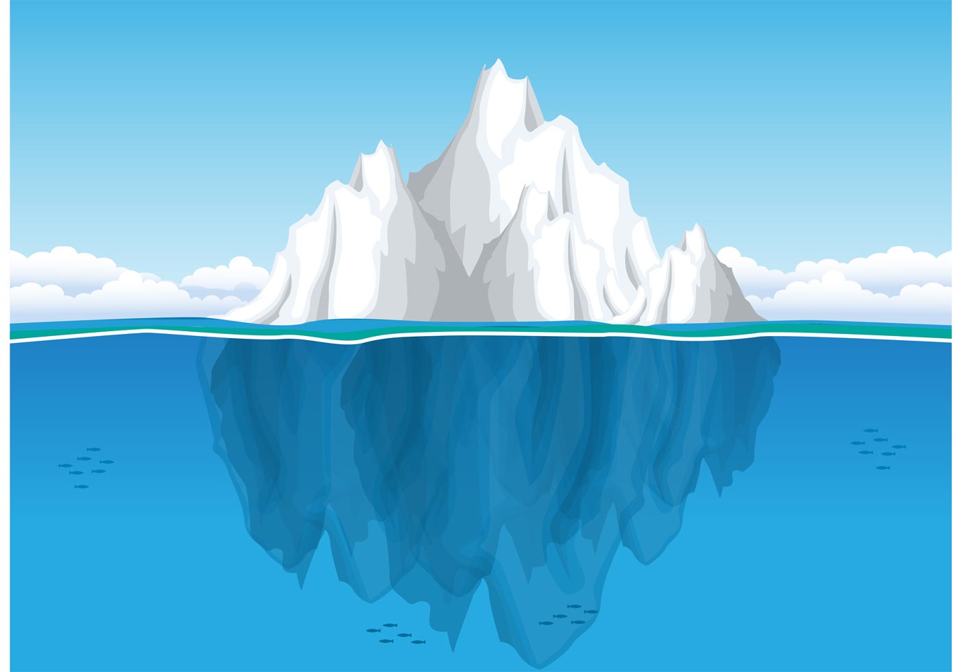 clipart iceberg - photo #3