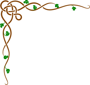 Green Leaves Border Clip Art - Free Clipart Images