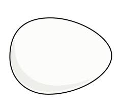 Large Blank Egg Template - ClipArt Best
