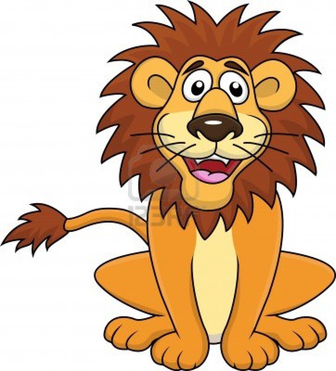 Pix For > A Cartoon Lion