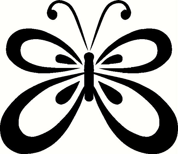 Butterfly Outline Vinyl Decal | Car Decal | Animals Decals | The ...