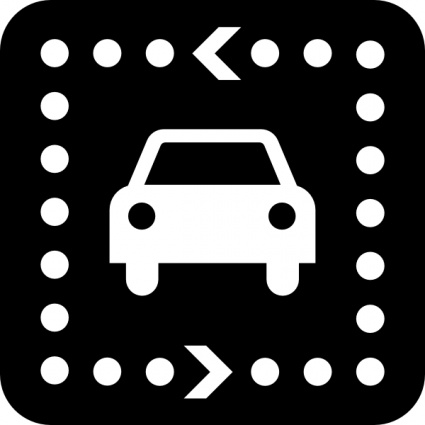 Sign Black Back Drive Map Symbol Car Symbols Way Road Cars Test ...