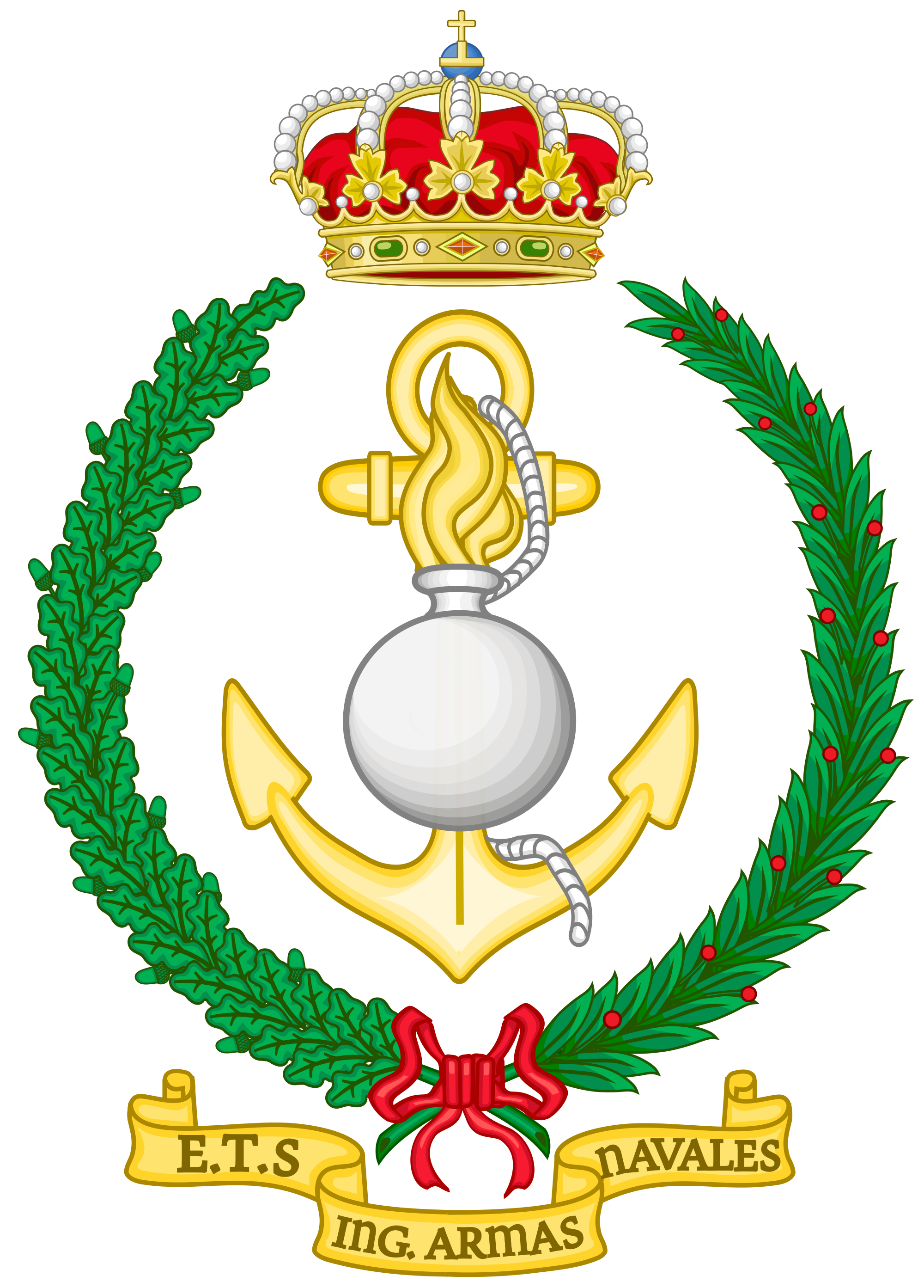 File:Emblem of Spanish Naval Weapons Engineer School.svg ...