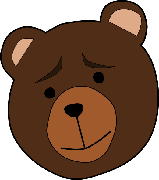 Bear Face Cartoon - ClipArt Best