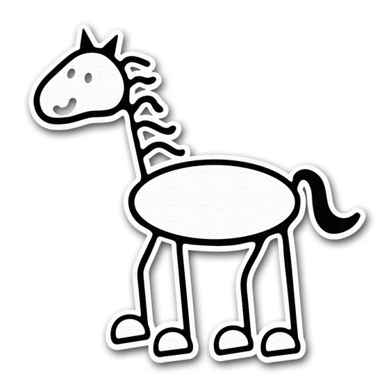 Stick Figure Horse | Free Download Clip Art | Free Clip Art | on ...