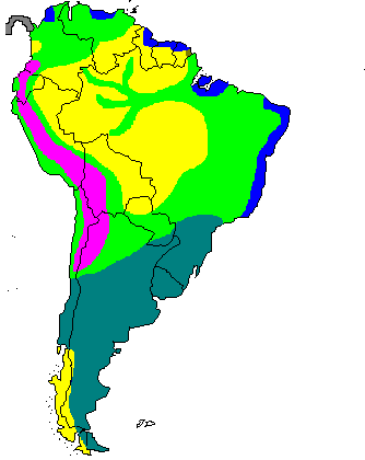 South America Culture Regions