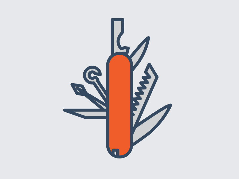 Swiss Army Knife by Bryan Findell - Dribbble
