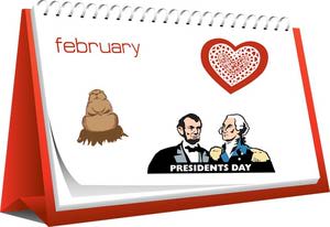 Free clipart for february