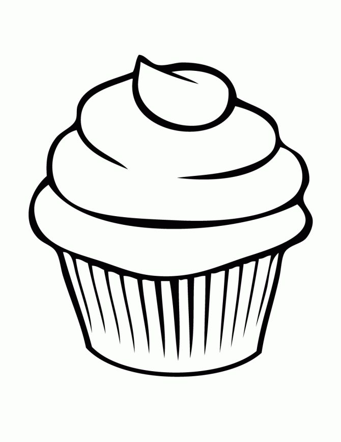 Cupcake Drawing - ClipArt Best