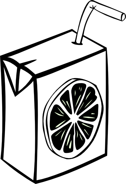 Juice Box Clip Art - vector clip art online, royalty ...