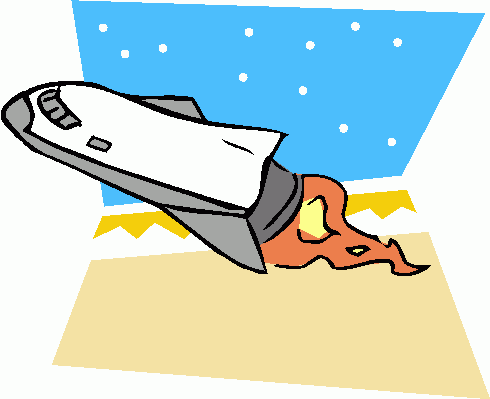 Space shuttle clip art free