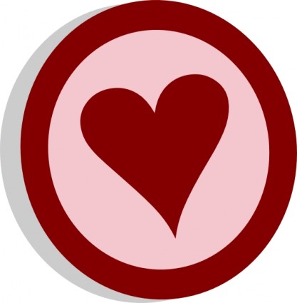 Symbol Heart Vote clip art Vector clip art - Free vector for free ...