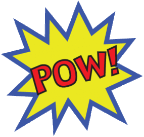 Pow Sign Clipart - Free to use Clip Art Resource