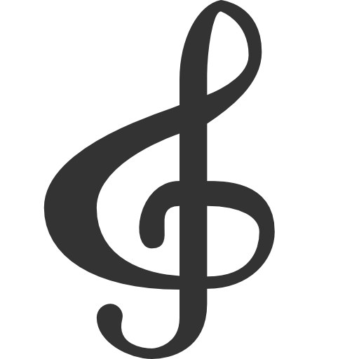 Music Treble clef Icon | Icons8 Metro Style Iconset | VisualPharm