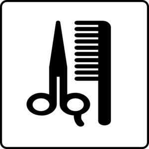 Hotel Icon Hair Salon Clip Art Vector Clip Art Online Royalty ...