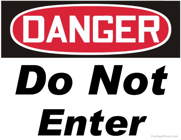 1000+ images about Danger Signs | Eyes, Signs and ...