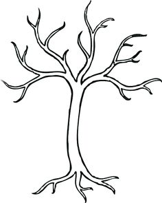 Printable Brown Tree Branch Template - ClipArt Best