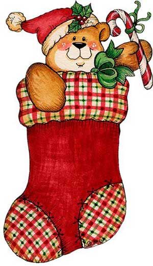 Natal, Christmas stockings and Clip art