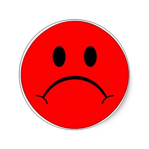 Pin Red Sad Smiley Face Clipart - Free to use Clip Art Resource