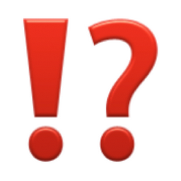    Exclamation Question Mark Emoji (U+2049/U+2049, U+FE0F)