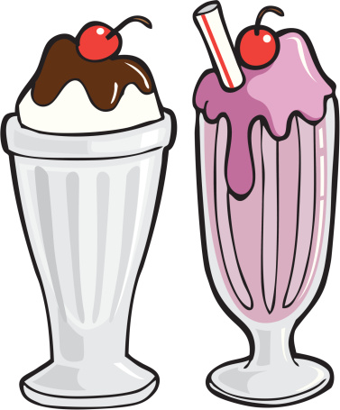 Milkshake Clip Art, Vector Images & Illustrations