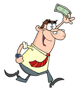 Accountant Cartoon Clipart Image - clip art illustration of a ...