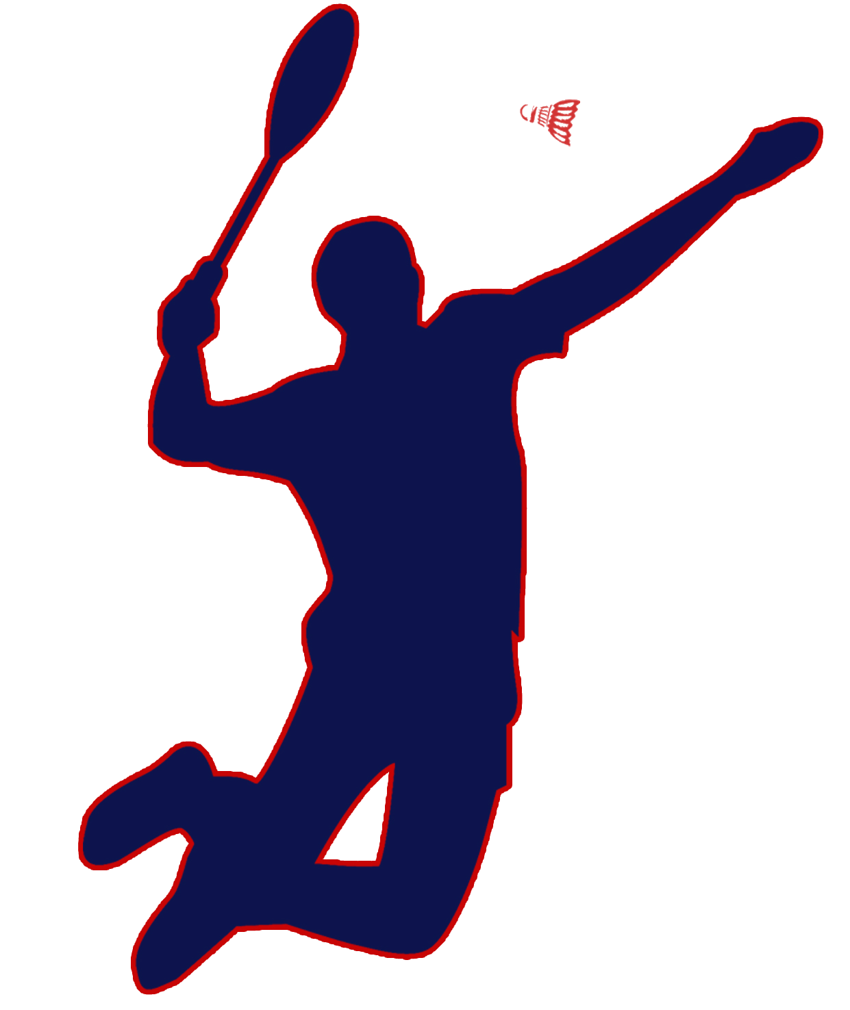 Badminton logo clipart