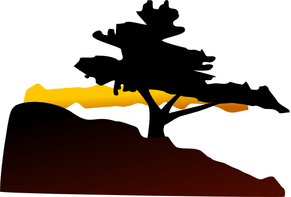 Cedar Tree Silhouette | Free Download Clip Art | Free Clip Art ...