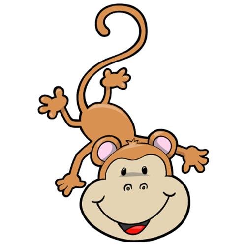 Hanging Monkey Cartoon | Free Download Clip Art | Free Clip Art ...