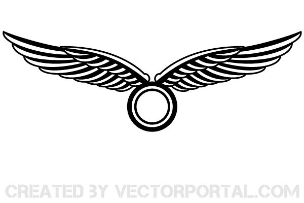 vector clip art wings - photo #50