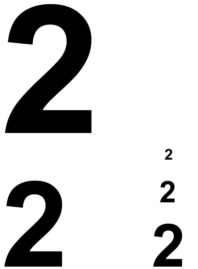 Number 2 Stencil Printable Printable Templates
