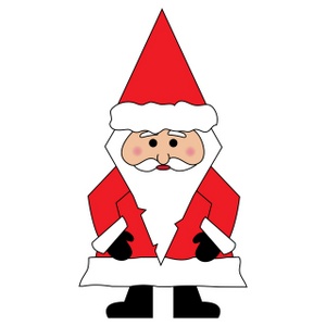 Free Santa Clip Art Image - Cartoon Santa Claus