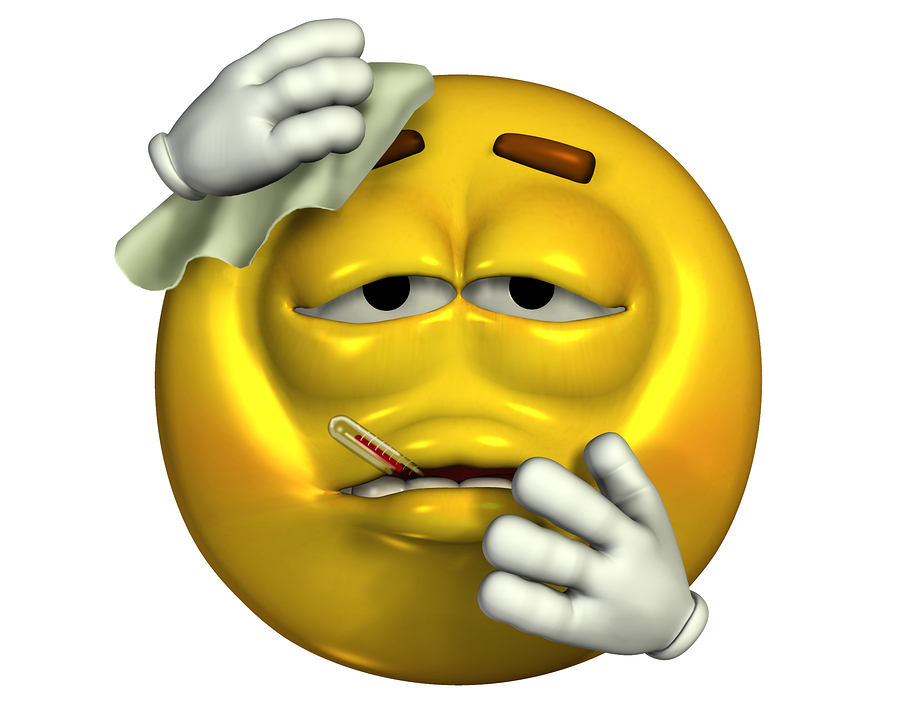 a sick emoji a sick emoji
