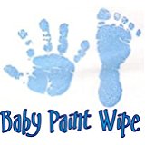 Baby Hand Print Footprint Paint Wipe Kit Pink: Amazon.co.uk: Baby