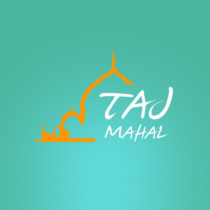 Taj Mahal Agra - Tour Logo Design