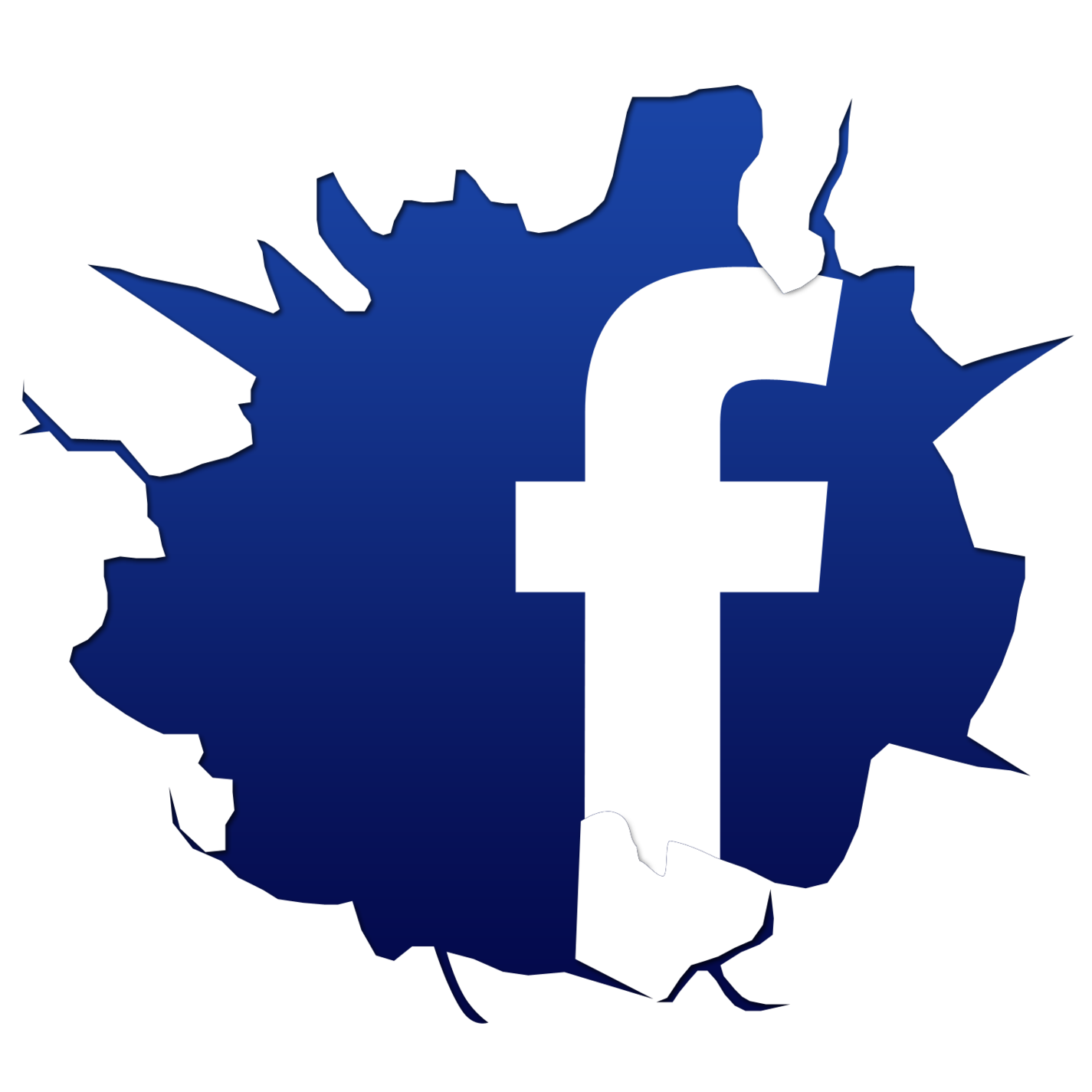 Facebook logo icon clipart - Clipartix